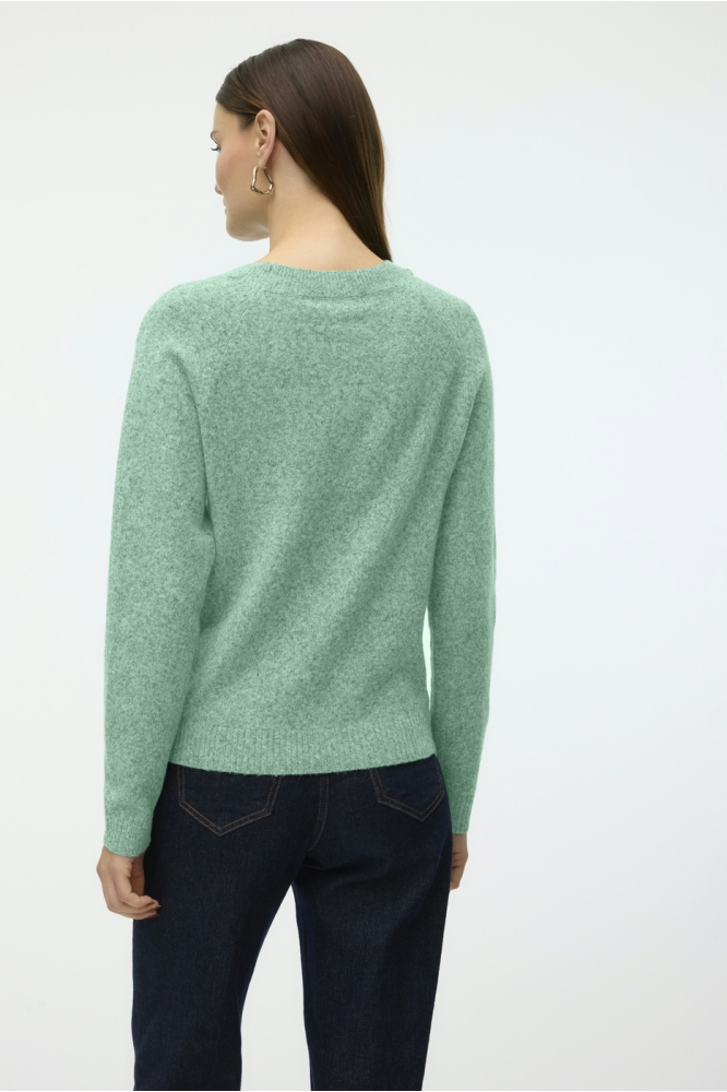 VMDOFFY LS O-NECK BLOUSE GA NOOS 10201022 BIRDS EGG